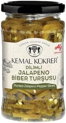 Jalapeno Biber Turşusu Cam Kavanoz 330 gr