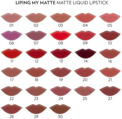 Alternative view of Liping My Likit Ruj No: 18 - Suya Dayanıklı Ultra Mat Ruj