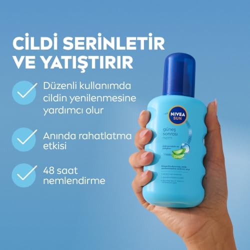 Alternative view of SUN Ferahlatıcı Güneş Sonrası Vücut Spreyi 200ml, Nemlendirici, Aloe, Hyaluron