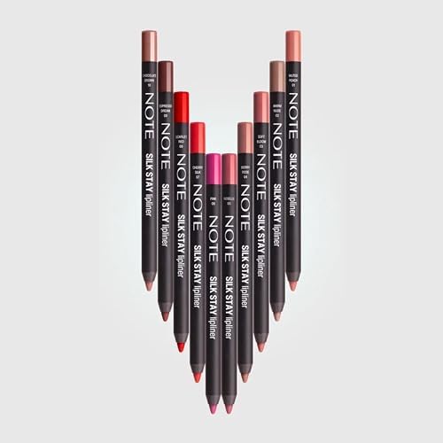 Silk Lipliner Suya Dayanıklı İpeksi Dudak Kalemi - 08 Scarlet Red