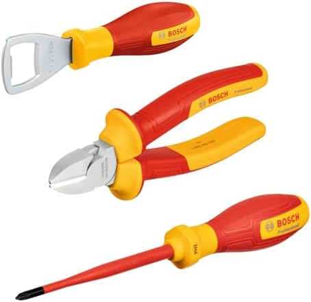 Profesyonel VDE El Aleti Seti 3 Parça (1x Şişe Açacağı; 1x Yıldız Tornavida PH1 x 100mm; 1x Yan Keski 160mm; 1x L-Boxx Mini) - Görsel 2