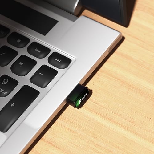 Alternative view of T3U, AC1300 Mbps, Çift Bant, USB 2.0, Wi-Fi 5 USB Adaptör