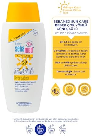 Alternative view of UVA - UVB Filtresi ve E Vitamini Etkili Çok Yönlü Koruyucu Çocuk Güneş Sütü 50 SPF 100 ml