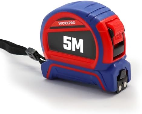 WP261041 5Mx25mm Naylon Kaplama Sarı Çift Taraflı Manyetik Çelik Şerit Metre - Görsel 3