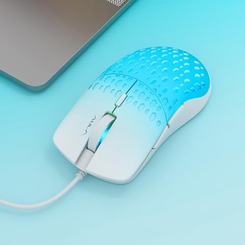 Alternative view of Aula S11 Pro 3600DPI RGB Optik Gaming Mouse Mavi