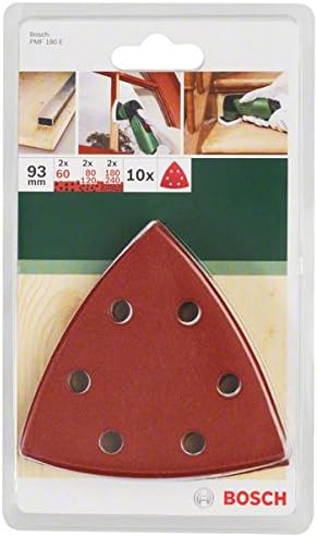 Professional Accessories Zımpara Kağıdı, Bordo, 10x - Görsel 3
