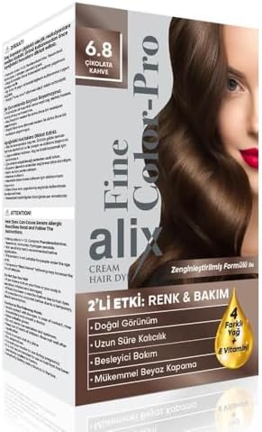 Alternative view of Alix Kit Saç Boyası 50 ml 6.8 Çikolata Kahve