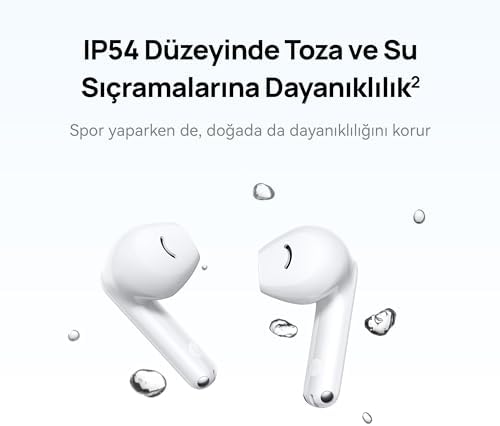 FreeBuds SE 2, 40 Saatlik Pil Ömrü, Canlı Renkler ve Taşınabilir Tasarım, 10 Dakikalık Şarjla 3 Saat Müzik Keyfi, IP54 Toz ve Su Sıçramasına Dayanıklılık, Güçlü Bluetooth 5.3 Bağlantısı, Beyaz - Görsel 3