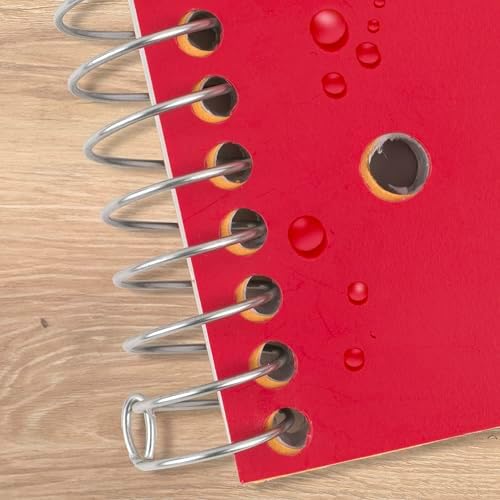 Alternative view of Five Star Spiral Defterler + Çalışma Uygulaması, 6'lı Paket, 1 Konu, Kolej Kareli, 8-1/2 "x 11", 100 Yaprak, Özelleştirilebilir Kapak, Ateş Kırmızısı, Orman Yeşili, Pasifik Mavisi, Ametist Mor, Beyaz,
