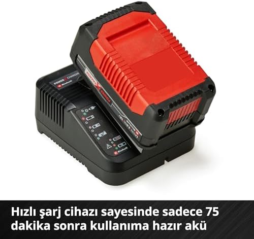 Alternative view of Orijinal  Akü ve Şarj Cihazı Başlangıç Kiti Power X-Change (Akü, Li-Ion, 18 V, 4.0 Ah akü ve hızlı şarj cihazı, tüm Power X-Change cihazları ile uyumlu) - 4512042