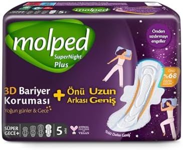 S.Night Önü Uzun Gece Plus Ped 5'li