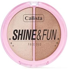 Alternative view of Callista & Fun Face Duo 100 Sparkle Crew Allık & Aydınlatıcı Paleti