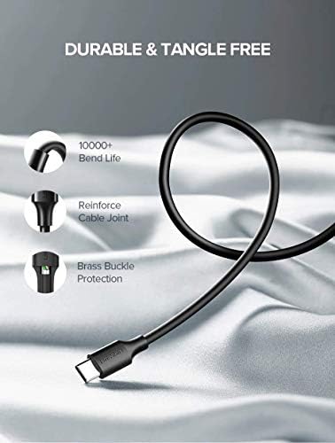 USB Type-C Şarj ve Data Kablosu, 1 Metre, Beyaz