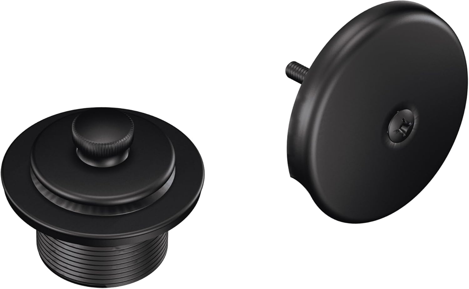 Moen T90331WR Push-N-Lock Küvet ve Duş Tahliye Kiti 1-1/2 İnç Konular, Ferforje - Görsel 3