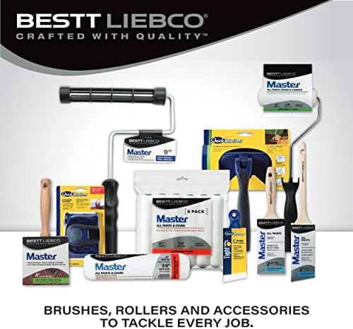 Bestt Liebco 552565700 Master Polyester/Naylon Trim & Duvar Fırçası, 4 inç.