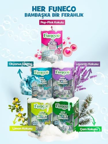 Alternative view of PopPink! Tuvalet Klozet WC Lavabo Temizleyici Aktif Köpüklü Doğa Dostu 4x75g (300g) Aylık Paket