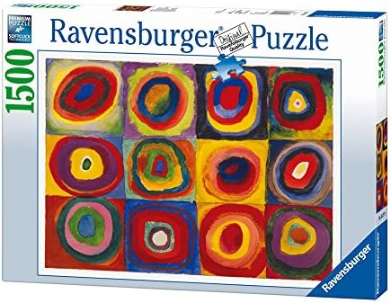 Alternative view of 16377 – Kandinsky: kareler 1913 – 1500 parça Puzzle