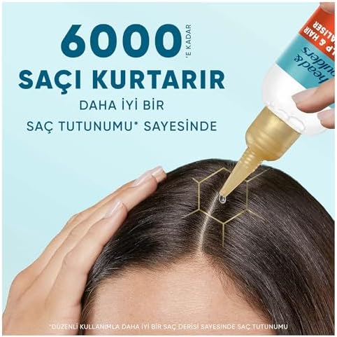 & Shoulders DermaXPRO Scalp & Hair Revitaliser Dökülme Karşıtı Durulanmayan Saç Derisi Serumu Kafein ve Seramid ile 145ml