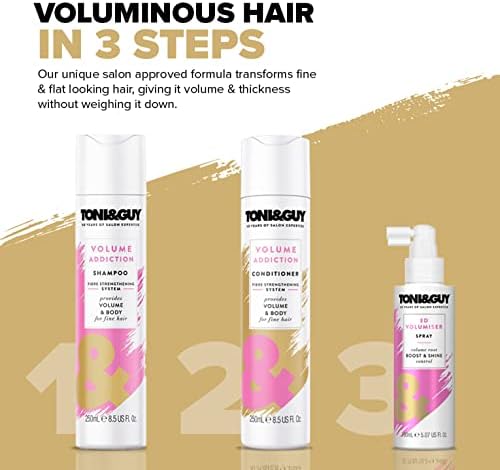 TONI&GUY Ince Telli Saçlar İçin Saç Kremi 250 Ml