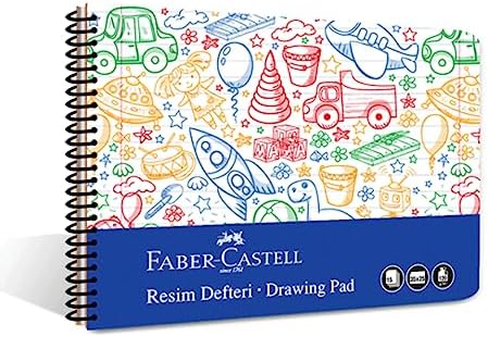 Alternative view of Resim Defteri, 25x35 cm, 30 Yaprak, PP Kapak, Spiral Cilt, 120g Kağıt, Kolay Koparılabilir Sayfalar, Boyama Teknikleri Sayfası İçerir