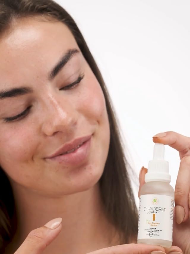 Duaderm Kırışıklık Karşıtı Göz Serumu, Niacinamide ve Caffeine İçeren, 30 ml