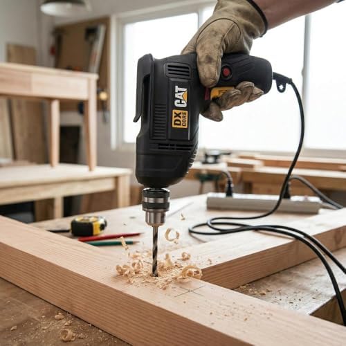 DX1150 450Watt 10mm Profesyonel Darbesiz Matkap - Görsel 3