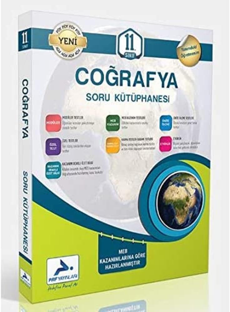 11.Sınıf Coğrafya Soru Kütüphanesi
