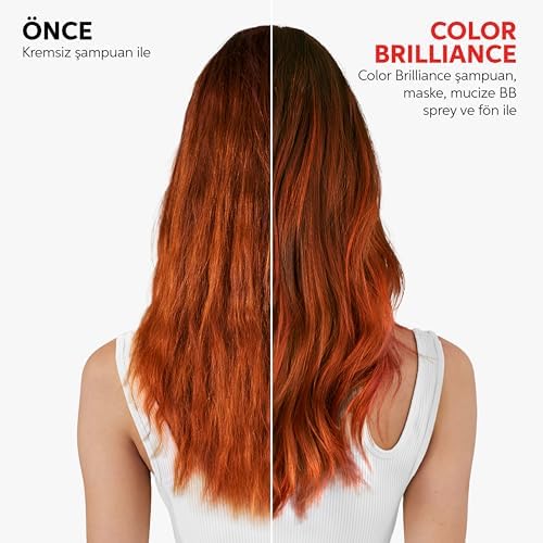 Professionals Invigo Brilliance Maske 150 ml - Kalın Telli Saçlar İçin Renk Koruması