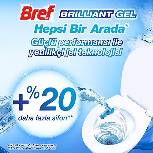 Alternative view of WC Brilliant Jel Buzul Okyanus Kokulu Hepsi 1 Arada 2'li Klozet Temizleme Topu 1 x 2 Adet, Jel Buzul Okyanus 2
