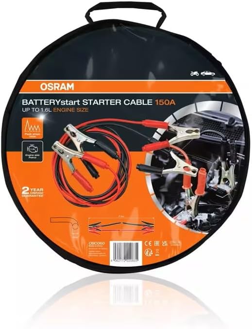 Akü Takviye Kablosu Batterystart Starter Cable 150A - OSR OSC060