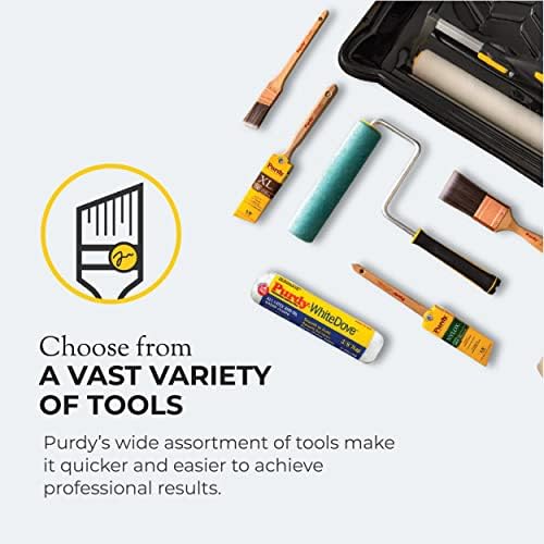 Purdy 144080730 Pro-Extra Serisi Dale Açılı Trim Boya Fırçası, 3 inç - Görsel 3