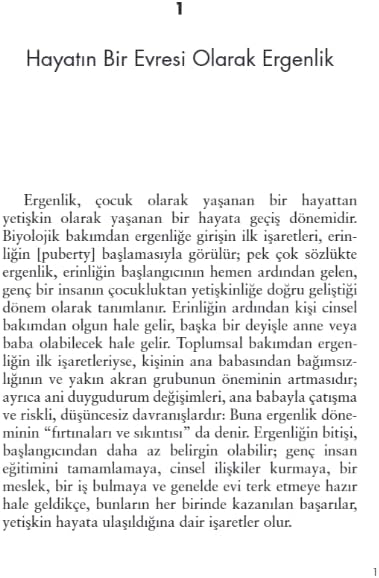 Alternative view of Ergenlik