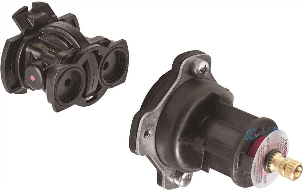Kohler Part GP876851 Rite-Temp Mikser ve Basınç Dengeleyici Ünite Kiti, TEK, Siyah - Görsel 2