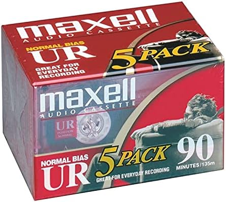 Alternative view of 108562 UR-90 5PK Normal Önyargılı Ses Kasetleri 90 Dakika Kılıflı 5'li Paket
