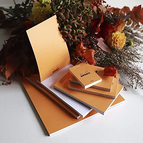 Alternative view of Rhodia Bloknot 14200 No. 14 Kareli 80 Sayfa, 11 x 17 cm, Turuncu
