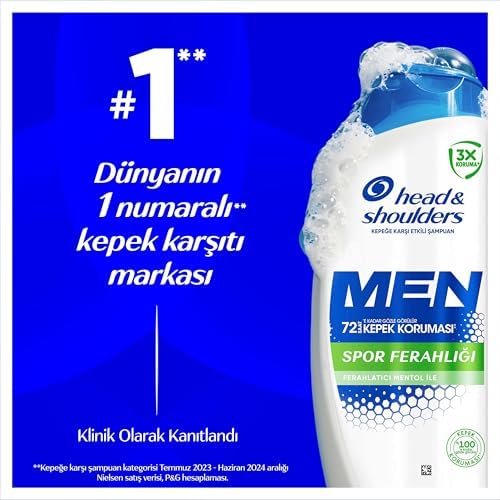 Alternative view of & Shoulders Men Spor Ferahlığı Ferahlatıcı Mentol Kepeğe Karşı Etkili Şampuan 330 ml