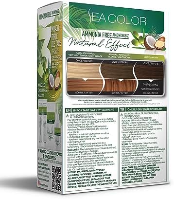 Alternative view of Amonyaksız, Vegan, Doğal, Besleyici Kalıcı Saç Boyası%100 Beyaz Kapama (1 PAKET 2 x 50 ml Boya & OKSİDAN) (Sedef Sarısı 10.0)