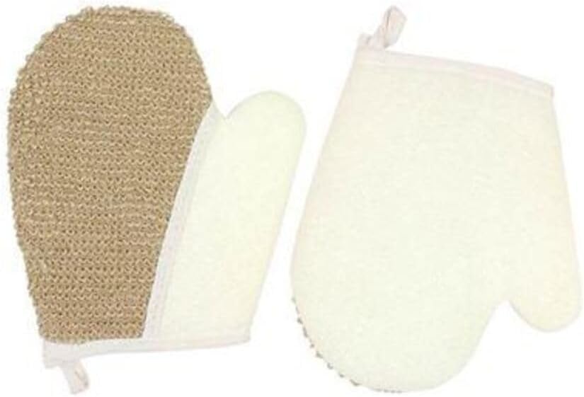 Sisal Eldiven Lif Kese Kahverengi (18 cm x 22cm) - Görsel 2