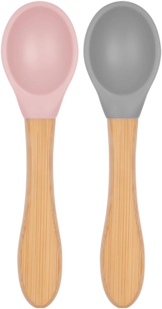 Alternative view of Mama Kaşığı Pinky Pink/Powder Grey