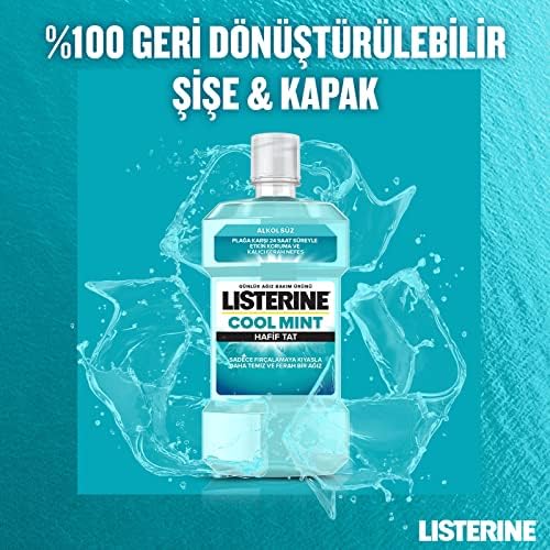 Alternative view of Cool Mint Hafif Naneli Alkolsüz Günlük Ağız Bakım Ürünü (1 x 500 mL)