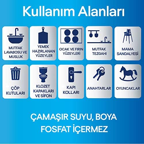 Alternative view of Lysol Pratik Yüzey Temizleyici Antibakteriyel Islak Mendil Turunç Bahçesi (1 x 72 adet)