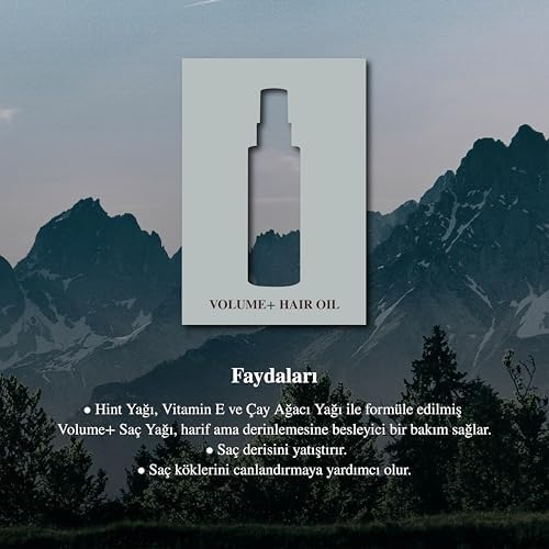 Volume+ Hair Oil 100 ml Hyaluronic Acid Series Saç Bakım Yağı