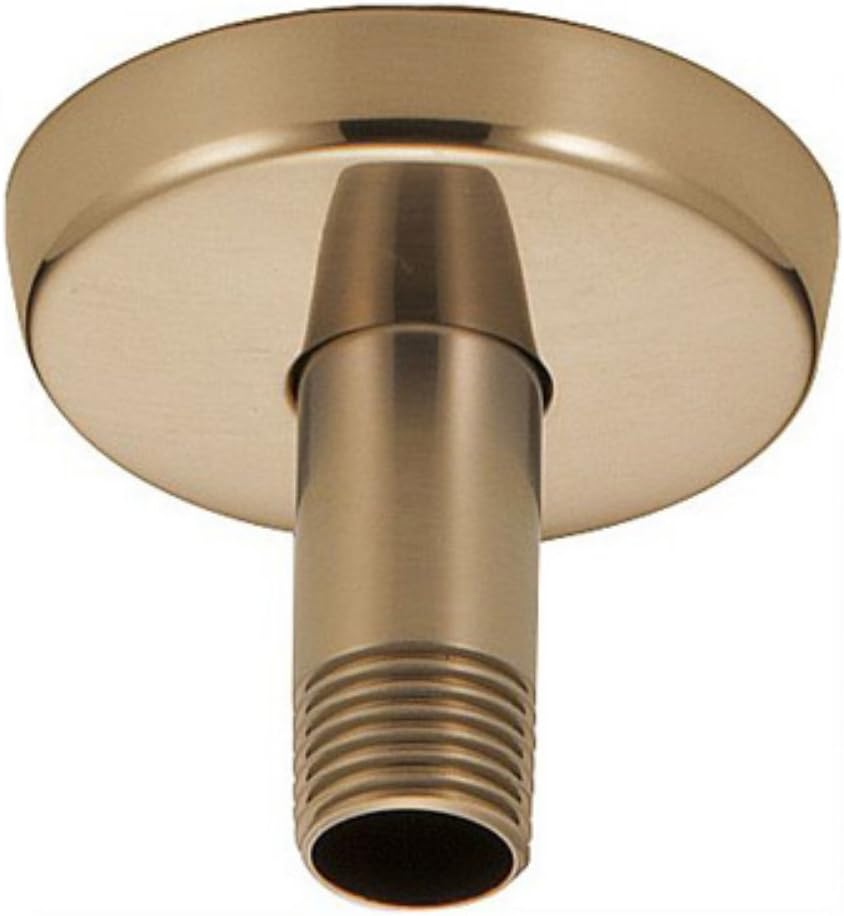 Faucet U4996-CZ Duş Kolu ve Flanşı, Şampanya Bronz - Görsel 2
