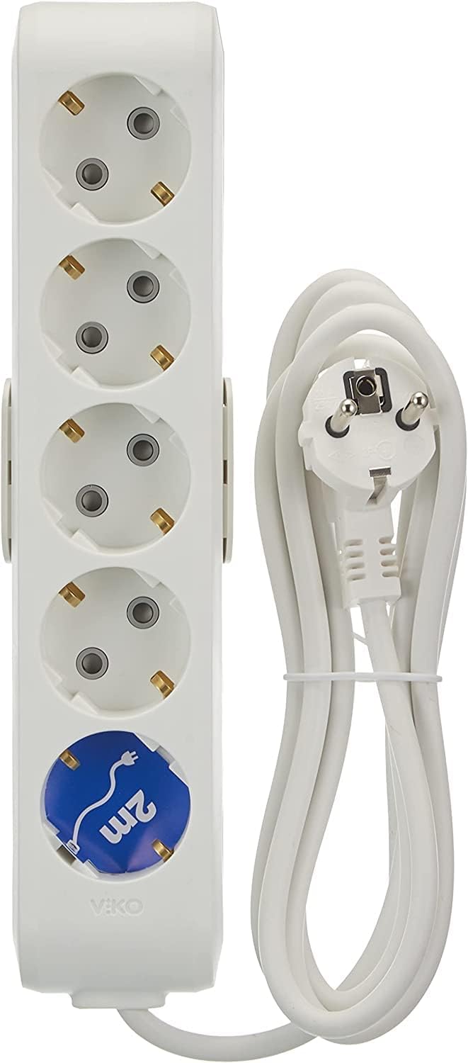 Multi-Let 5li Topraklı Kablolu Ç.K 2mt Priz - Görsel 2
