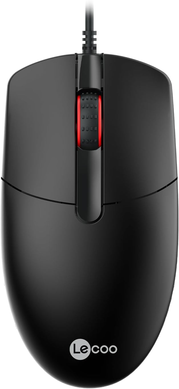 Alternative view of MS103 USB Kablolu 1000DPI 3 Tuşlu PC, Mac, Dizüstü Bilgisayar ile Uyumlu Optik Mouse Siyah