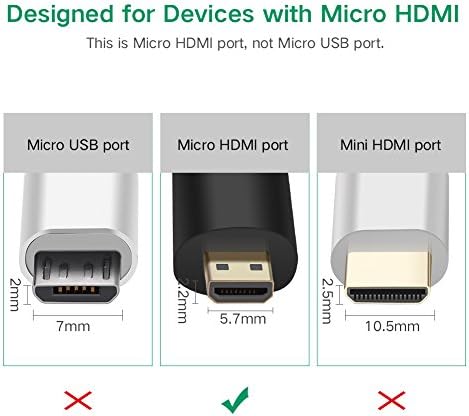 Micro HDMI to HDMI Dönüştürücü Adaptör - Görsel 3