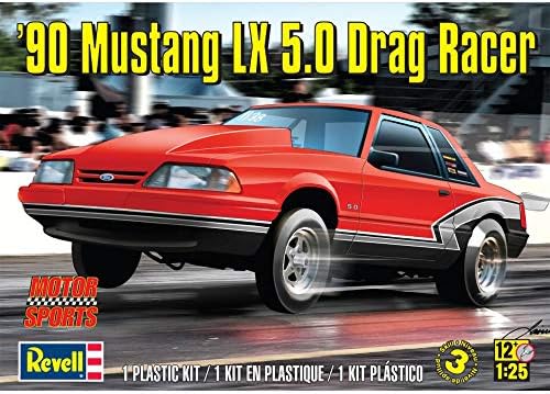 Alternative view of Monogram ölçek 1: 25 " "1990 Mustang LX 5.0 Drag Race Auto (çok renkli)