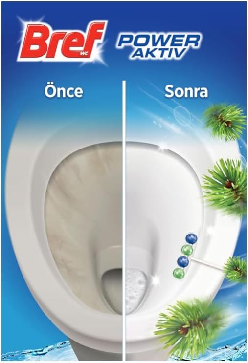 WC Power Aktiv Çam Kokulu Klozet Temizleme Topları 10'lu, Çam 10