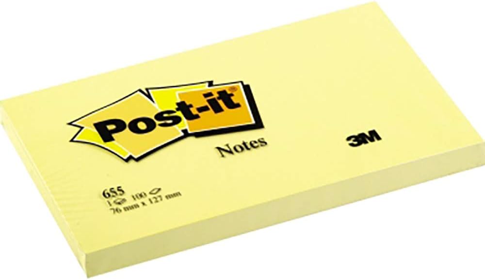 Post-it Not, Sarı, 100 Yaprak