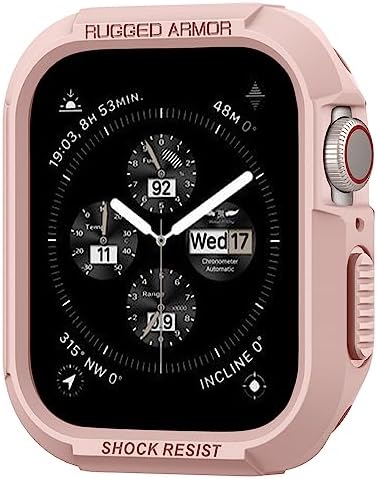 Seri 6/SE/5/4 (40mm) ile Uyumlu Kılıf Rugged Armor / Rose - 061CS24481 - Görsel 3